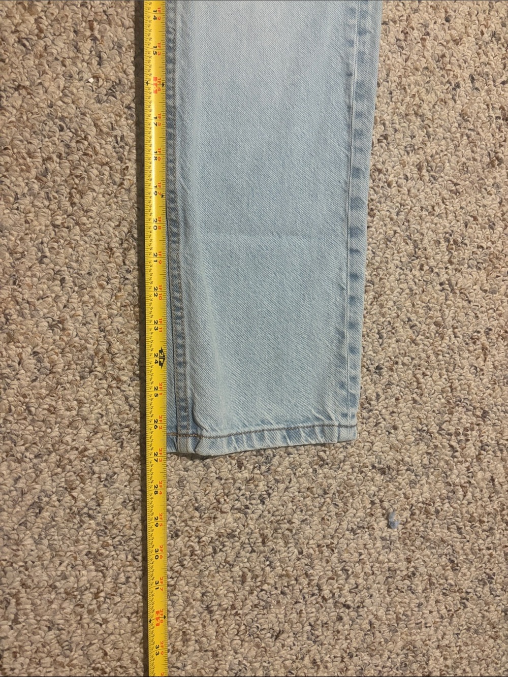 Aeropostale Light Blue Straight Leg Jeans - Picture 9 of 9